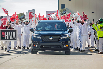 Honda Manufacturing of Alabama contributed more than $12 billion in 2018 to the state’s economy.