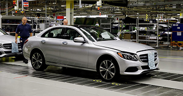 Fifteen months after the groundbreaking, the new $1.3 billion, 1.3 million-square-foot Mercedes-Benz body shop at its plant in Vance, Ala., is nearing completion.