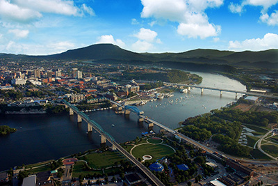 SmartAsset.com ranked Chattanooga the lowest city for business startup costs, followed by Columbia, S.C., Knoxville, Orlando, and Lexington, Ky. 