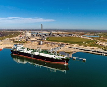 The second of three planned units at a Cheniere Energy facility at the Port of Corpus Christi is ready to begin liquefying natural gas.