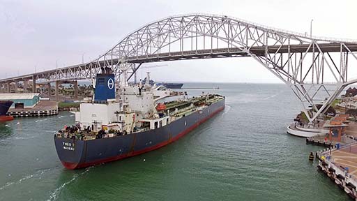 The Port of Corpus Christi is set to pass the Port of Houston as the top U.S. crude oil export hub over the next 10 years.