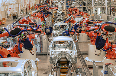 According to the Organization for International Investment, South Carolina has the highest percentage in the country of people employed by foreign-owned firms. Pictured is the BMW plant in Spartanburg County, S.C.