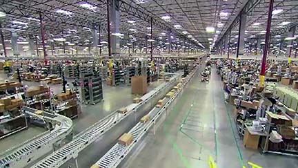Thanks to Amazon and e-commerce, distribution is now king of the deal world in the South. Pictured is an Amazon warehouse. 