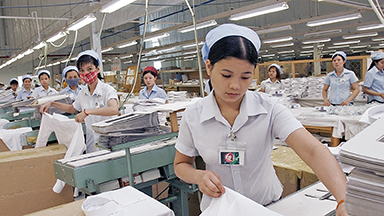 U.S. manufacturers are relocating their plants from China to Vietnam to avoid the tariffs imposed on Chinese imports. A surge in hiring from the first batch of relocations quickly depleted the Vietnamese workforce.