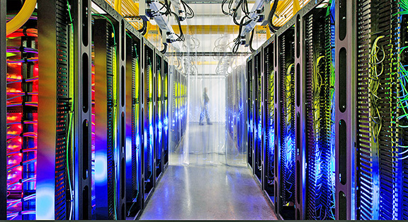 Google maintains a huge data center in Northern Virginia.