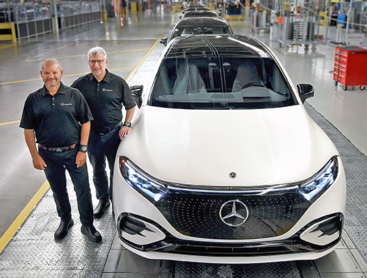 The love affair between Alabama and German automaker Mercedes-Benz continues. The company recently began assembling its first electric vehicles in Tuscaloosa County. 
