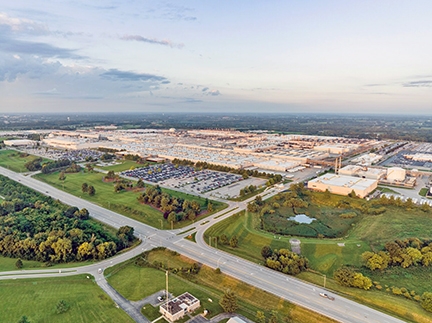 Toyota’s largest plant globally, located in Georgetown, Ky., represents an investment exceeding $11 billion.