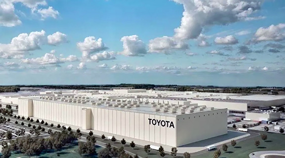 Toyota Motor Manufacturing Kentucky will build a new advanced paint facility at its massive assembly plant in Georgetown, Ky. 