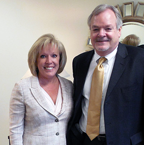 Dr. Vicki Karolewics and Michael Randle
