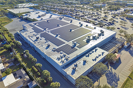 In the winter,  Arizona-based First Solar opened its solar module plant in Iberia Parish, La. The $1.1 billion facility, which spans approximately 2.4 million square feet and is about 11 times the size of the New Orleans Superdome,  currently employs  over 700.