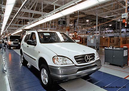 Today, 28 years after Mercedes-Benz announced its only plant in the U.S. in Vance, Ala., the state is in the top five in automotive production in the U.S. every year.