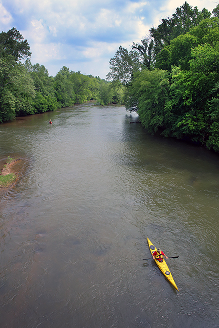 Leigh Cockram believes a clean environment — especially surrounding the Dan River  — plays an important part in ensuring the health of residents, communities and economies. Photo courtesy of VisitNC.com