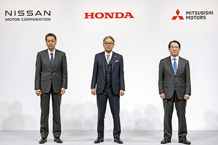 Although talks between Nissan, Honda and Mitsubishi about a potential merger have ended, Mitsubishi's plan to build cars at Nissan's Mississippi plant is still viable.