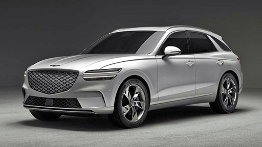 The Genesis Electrified GV70 SUV was introduced in the spring quarter at Hyundai Motor Manufacturing Alabama.